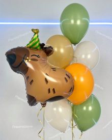 Сет шаров с капибарой