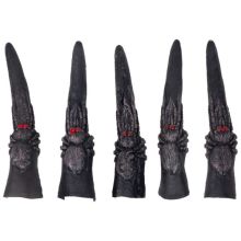 Пальцы ведьмы черные Паук 5шт/G