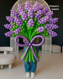 Сирень из шаров