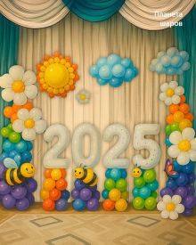 Оформление «Цветочная поляна»