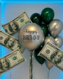 Шары с деньгами