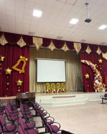 Оформление выпускного шарами №4