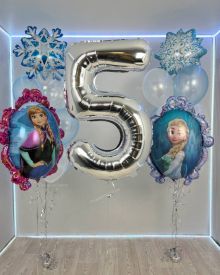 Анна и Эльза шары на 5 лет