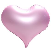 К Б/РИС СЕРДЦЕ 24" Пастель Pink