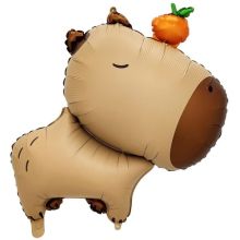  Капибара с мандарином