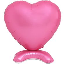  Сердце 65" Сатин Pink