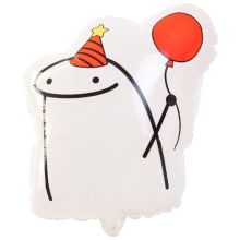  Человечек Мем с шариком