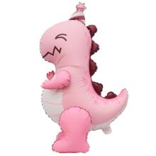  Динозавр розовый в колпаке