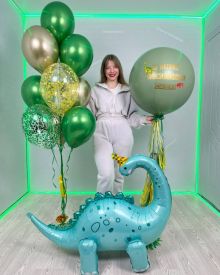 Шары в стиле динозавров