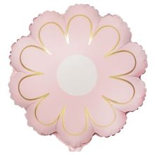  ЦветокРомашка розовая с золотом