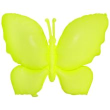  Бабочка неон желтая