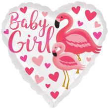 А 18" BABY GIRL Фламинго Мама и МалышS40