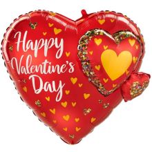  HVD Сердца 3D глиттер