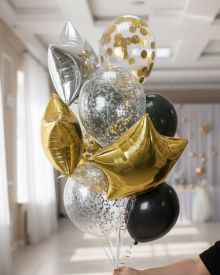 Набор шаров "Черное золото"