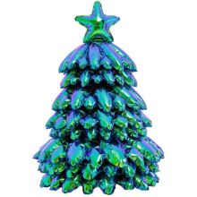  Елка зеленая перламутр DIY