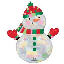  Снеговик голография