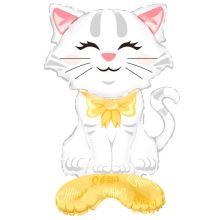  Кошка белая