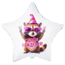 К 18" РУС ДР Енот в колпаке