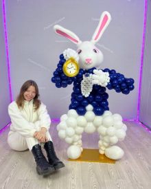 Кролик из воздушных шаров