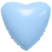 Р Б/РИС СЕРДЦЕ 36" Небесный