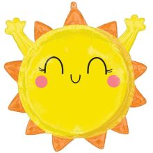  Солнце приветливое