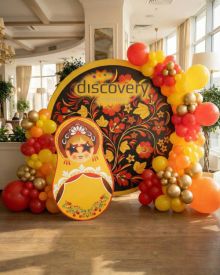Фотозона с матрёшкой