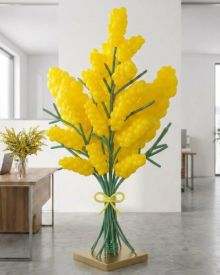 Мимоза из шаров