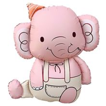  Слоненок розовый