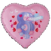 К 18" РУС 8 МАРТА Аппликация