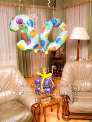 Подарок стрельцу из воздушных шаров