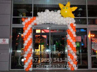 Оформление торгового центра на масленицу