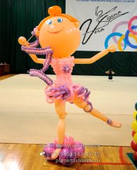 Гимнастки из шаров