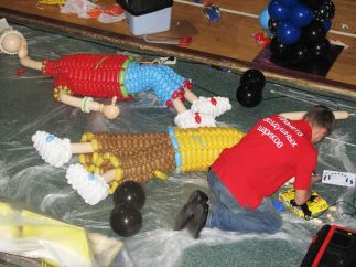 Оформление турнира по танцам