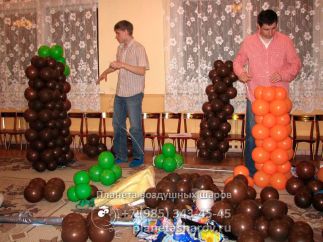 Украшение выпускного в детском саду