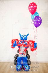 Трансформеры из шаров на день рождения Трансформеры из шаров на день рождения