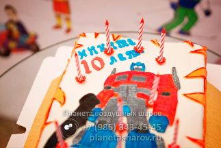 Трансформеры из шаров на день рождения Трансформеры из шаров на день рождения