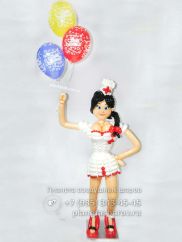 Медсестра из шаров