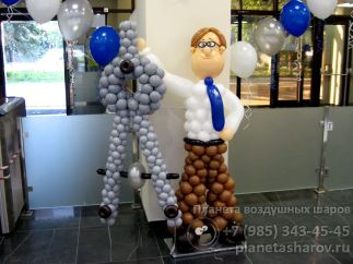 Строитель из шаров Строитель из шаров