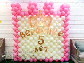 Воздушные шары для принцессы