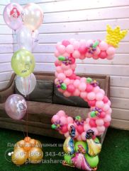 Воздушные шары для принцессы