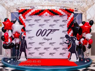 День рождения в стиле шпионы