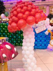 Алиса в стране чудес - оформление детского праздника