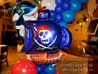 День рождения в пиратском стиле День рождения в пиратском стиле