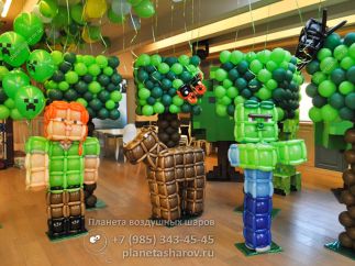 Детский праздник майнкрафт