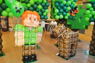 Детский праздник майнкрафт