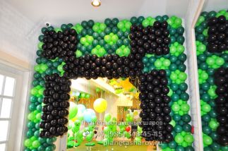 Детский праздник майнкрафт