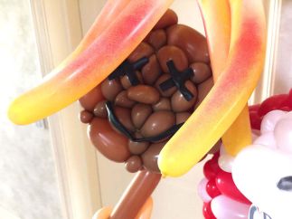 Джокер и Харли из шаров