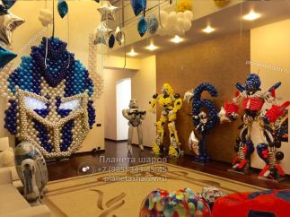 Трансформеры из шаров Трансформеры из шаров