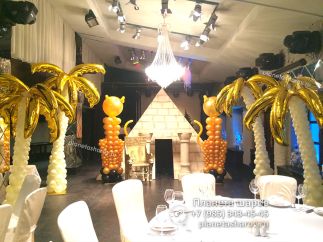 Оформление в египетском стиле Оформление в египетском стиле