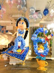 Оформление дня рождения в восточном стиле